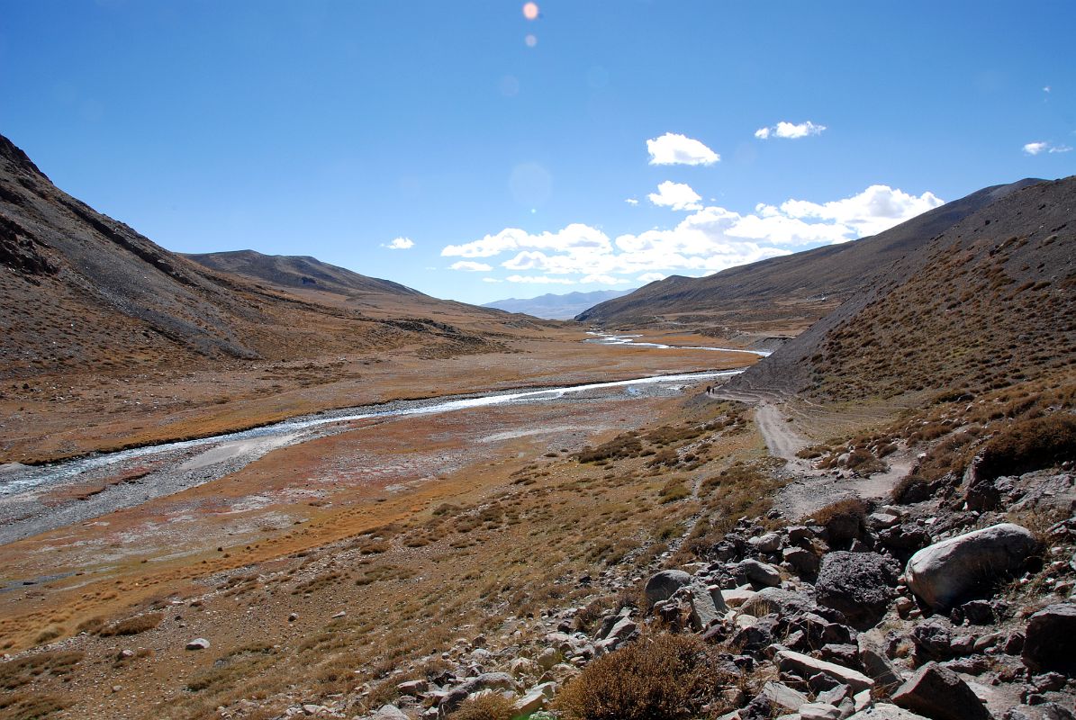 67 Easy Trail From Zutulpuk Gompa Down Eastern Valley On Mount Kailash Outer Kora The trail from Zutulpuk is an easy stroll down the Eastern Valley.